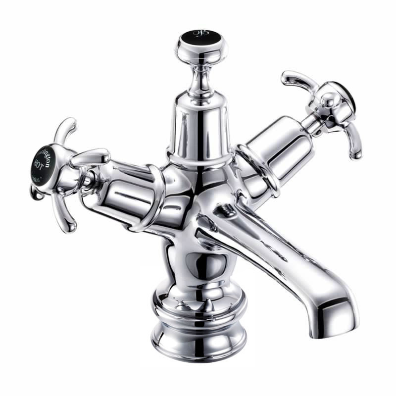 Anglesey Regent basin mixer with click clack waste